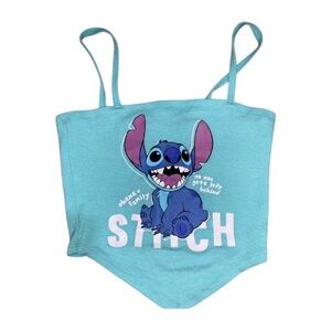 DISNEY XS WOMENS LILO STICH CROP TOP BRAND NEW NEVER WORN
